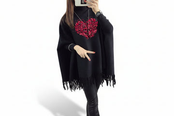 Cotton Printed Poncho for Women & Girls